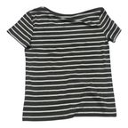 Playera Tommy Hilfiger Mujer Talla Chica Verdeblanco