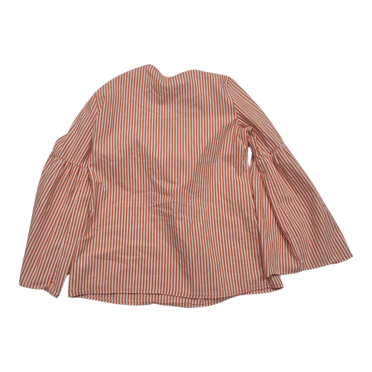 Blusa Michael Kors De Mujer Talla Chica Naranja Manga Amplia