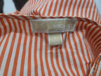 Blusa Michael Kors De Mujer Talla Chica Naranja Manga Amplia
