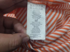 Blusa Michael Kors De Mujer Talla Chica Naranja Manga Amplia