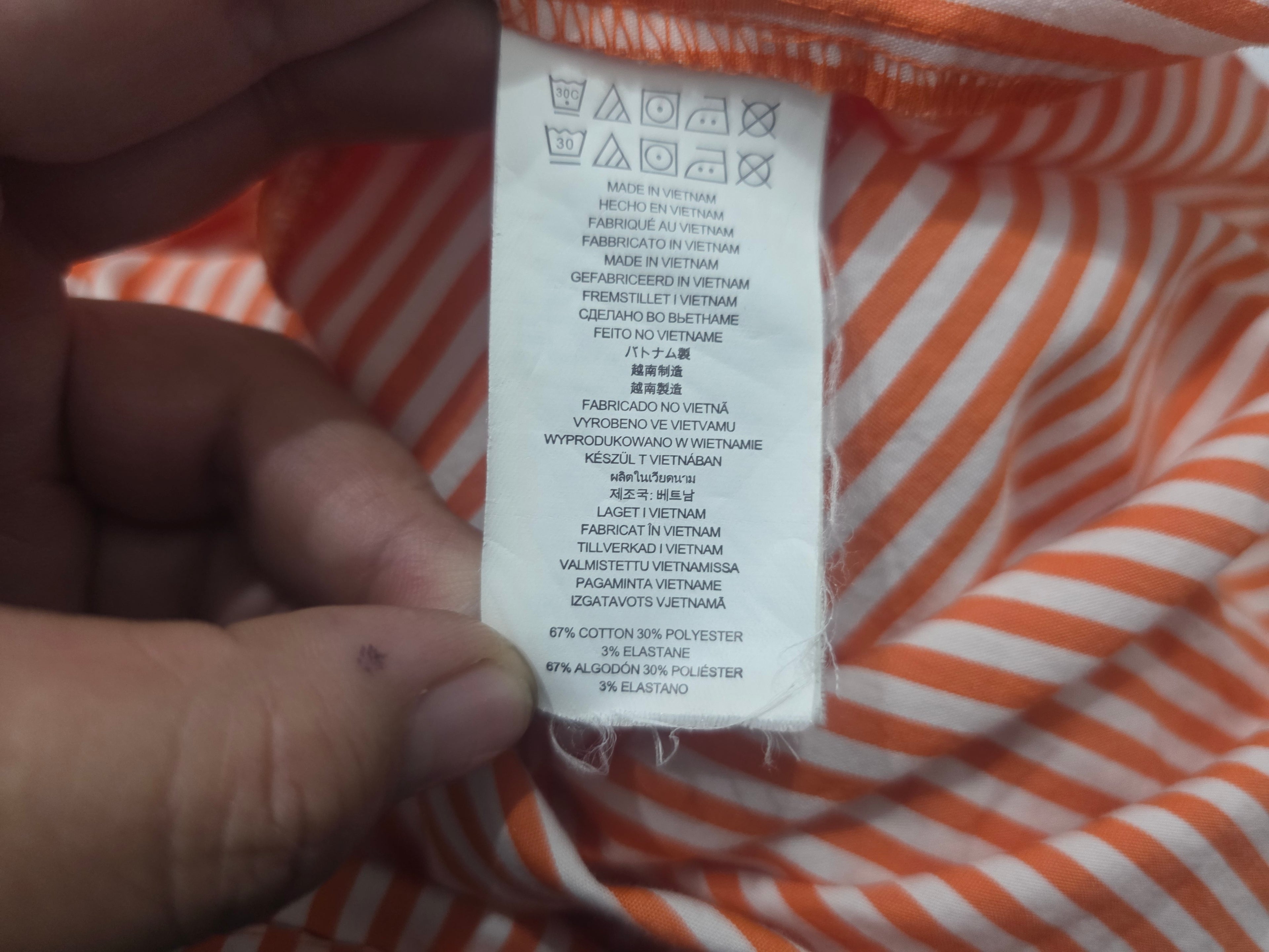 Blusa Michael Kors De Mujer Talla Chica Naranja Manga Amplia