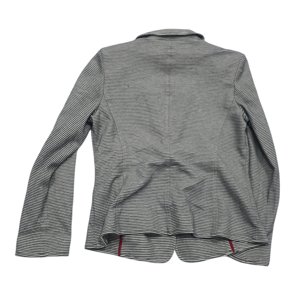 Blazer Tommy Hilfiger De Mujer Talla 8 Gris Con Rayas