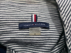 Blazer Tommy Hilfiger De Mujer Talla 8 Gris Con Rayas