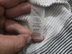 Blazer Tommy Hilfiger De Mujer Talla 8 Gris Con Rayas