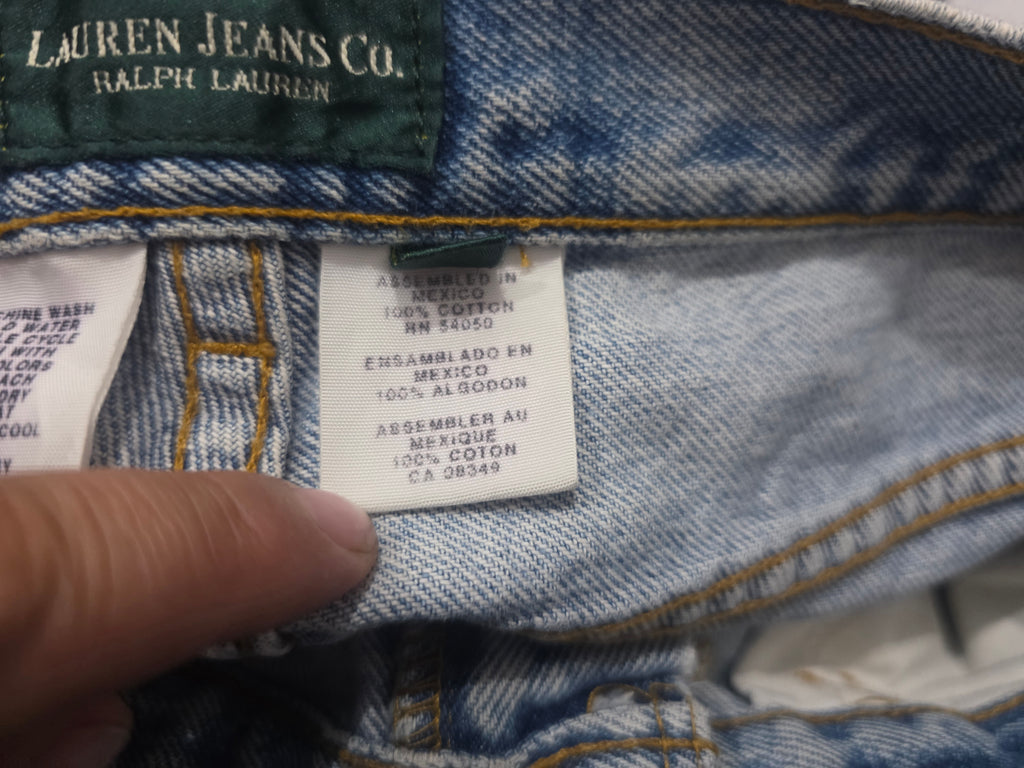 Pantalon Ralph Lauren De Mujer Talla 8 Azul Claro