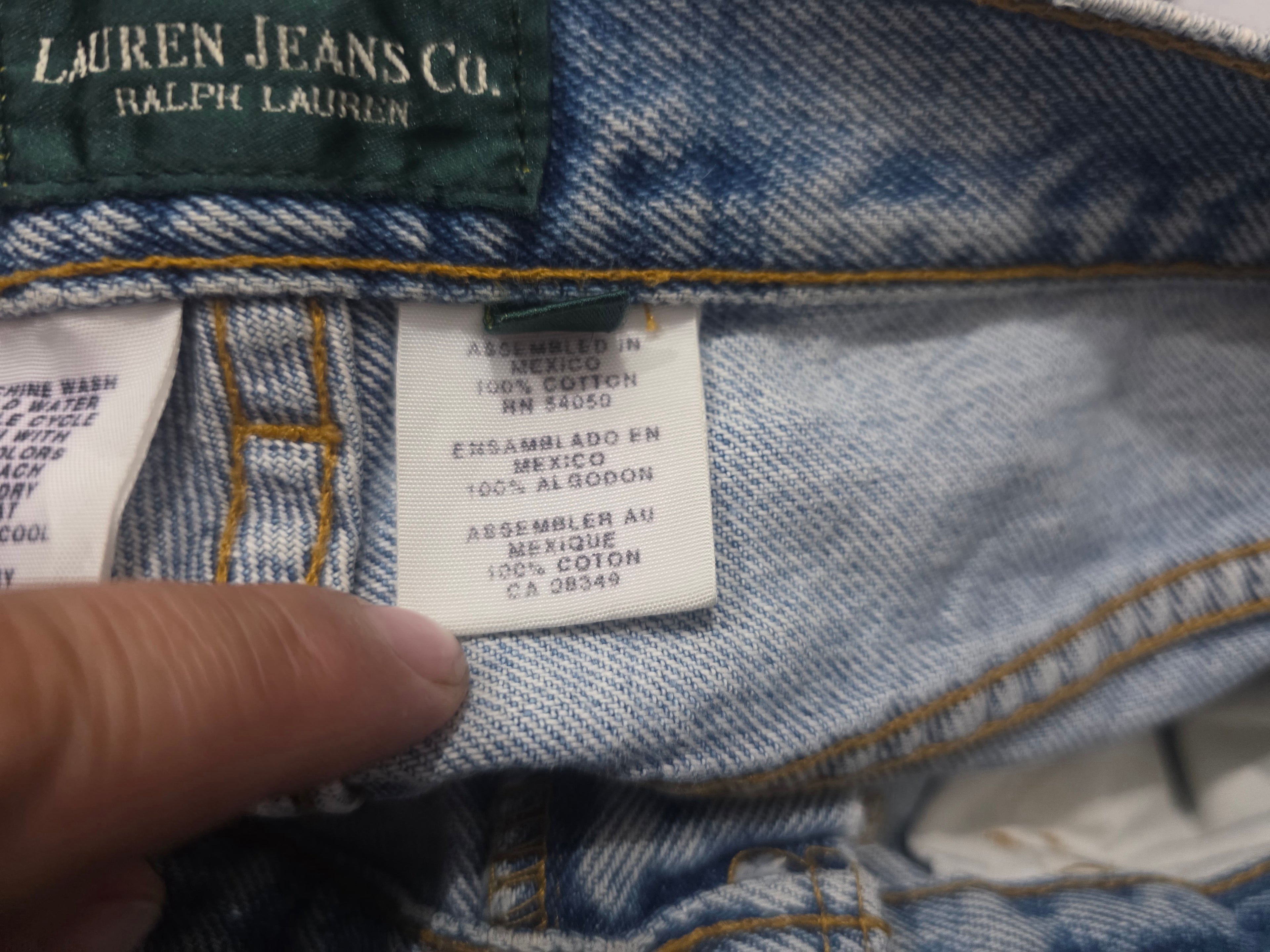 Pantalon Ralph Lauren De Mujer Talla 8 Azul Claro