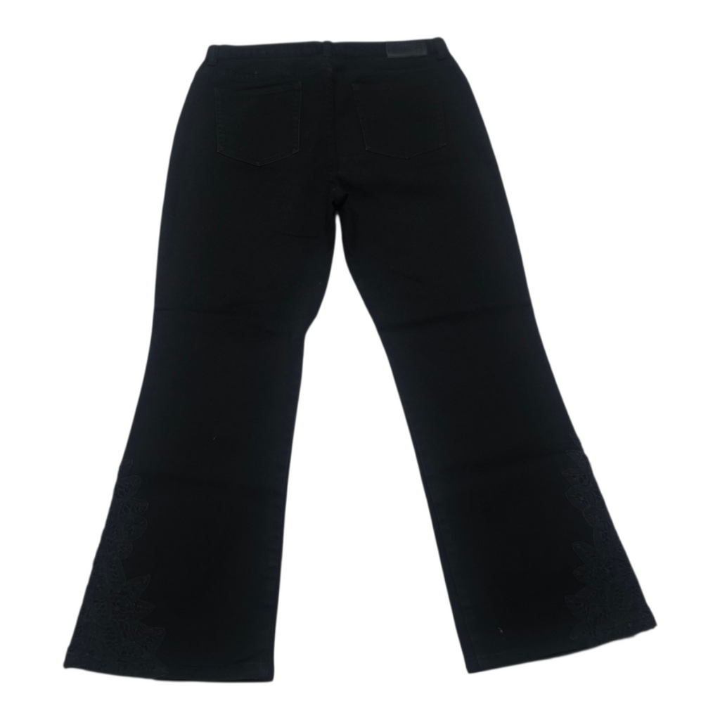 Pantalon Ralph Lauren De Mujer Talla 10 Petite Color Negro