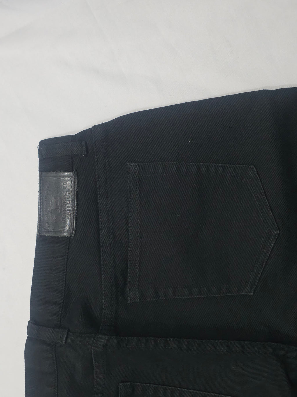 Pantalon Ralph Lauren De Mujer Talla 10 Petite Color Negro