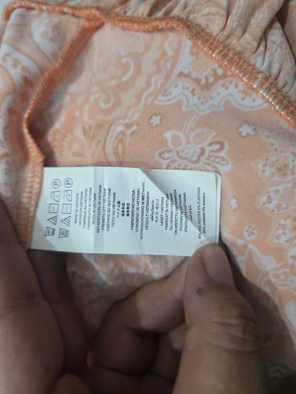 Blusa Michael Kors De Mujer Talla Mediana Naranja Manga 3/4