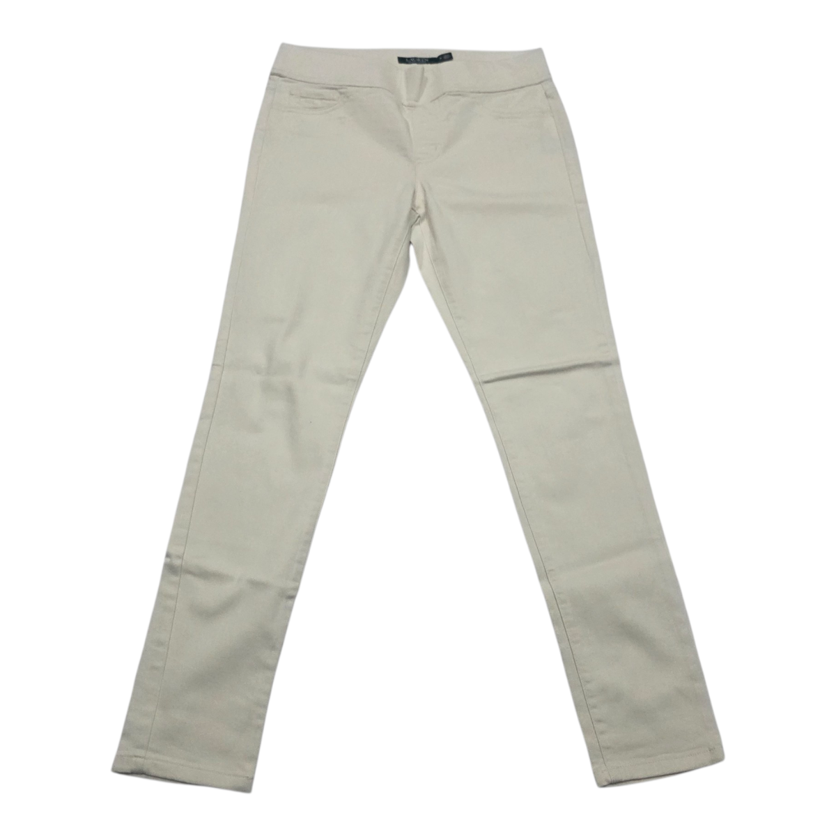 Legging Mezclilla Ralph Lauren Mujer Talla 8 Color Blanco