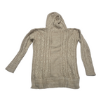 Sueter Gorro Ralph Lauren Color Cafe Claro De Mujer Mediano
