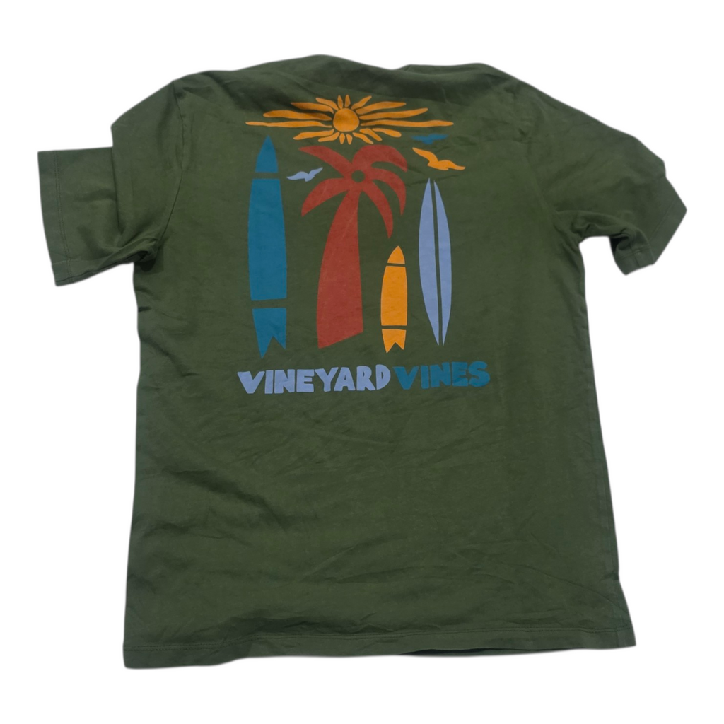 Playera Vineyard Vines De Mujer Verde Oscuro Manga Corta