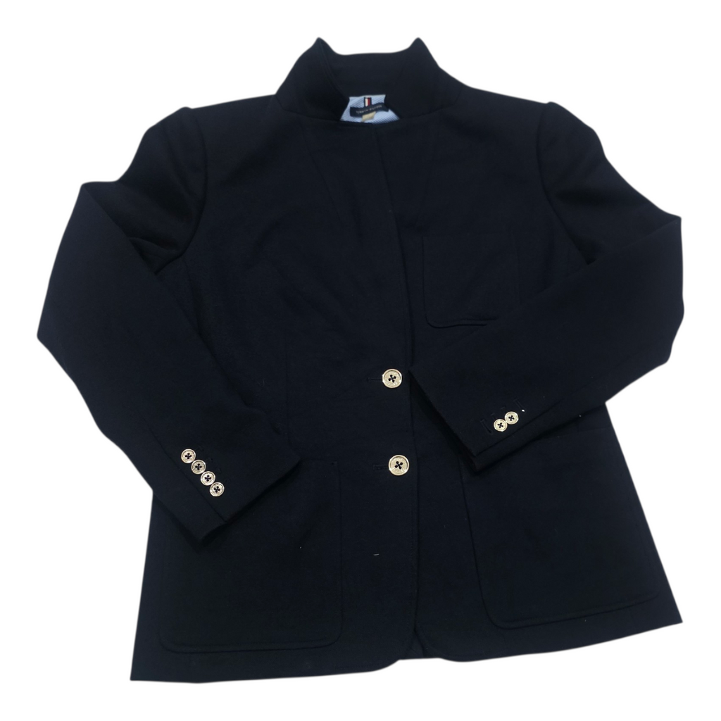 Blazer Tommy Hilfiger De Mujer Talla 14 Azul Profundo