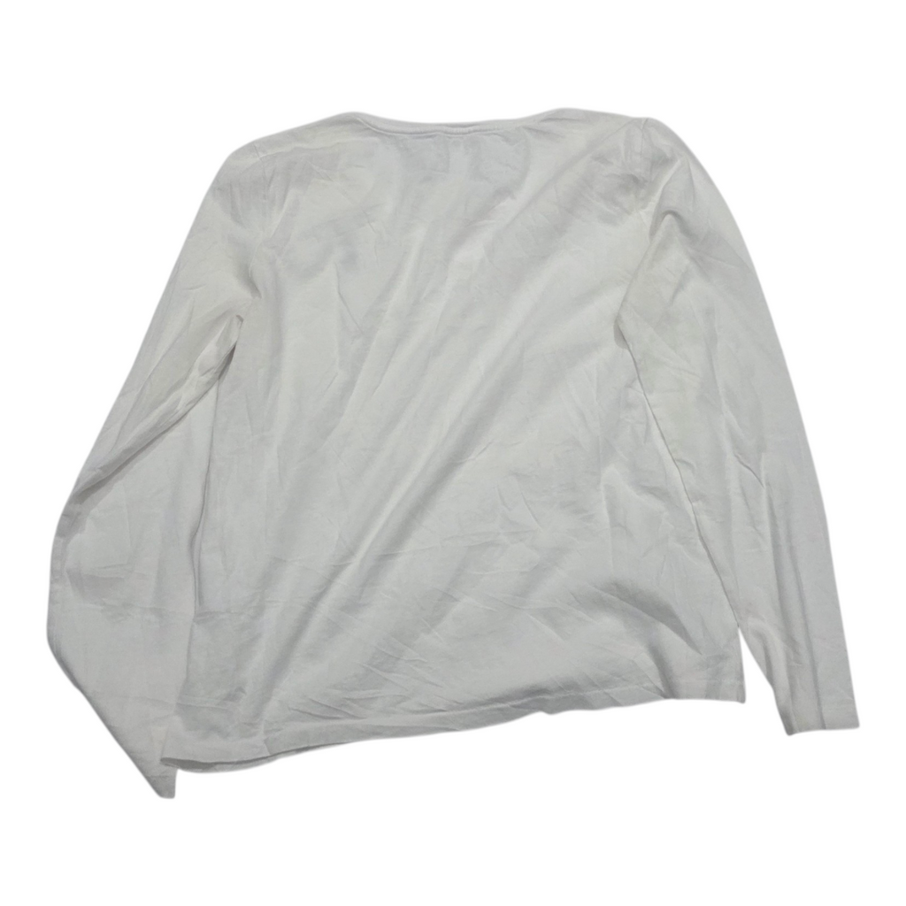 Playera Polo Ralph Lauren De Mujer Blanca Grande Poni Azul