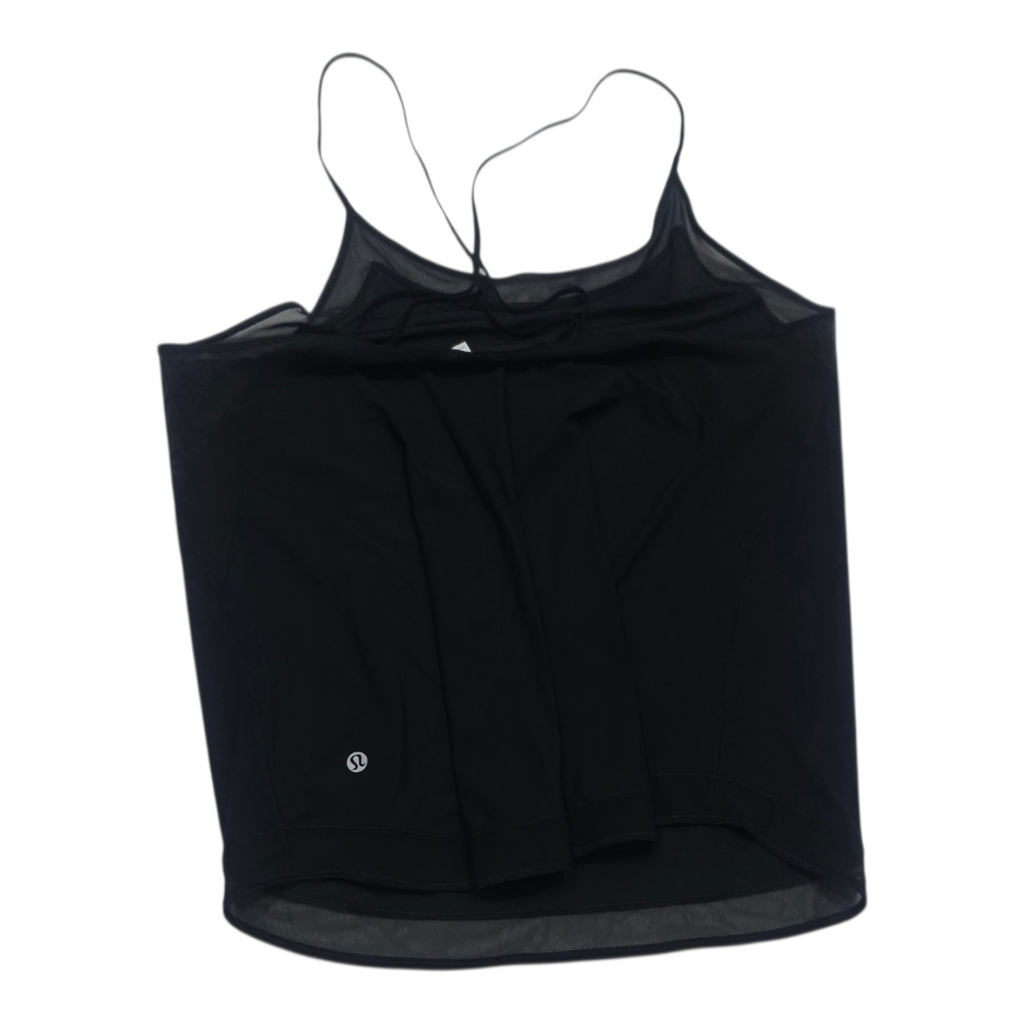 Blusa De Tirantes Lululemon De Mujer Talla 12 Color Negro