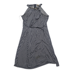 Vestido Michael Kors Mujer Talla Grande Azulblanco Geometric