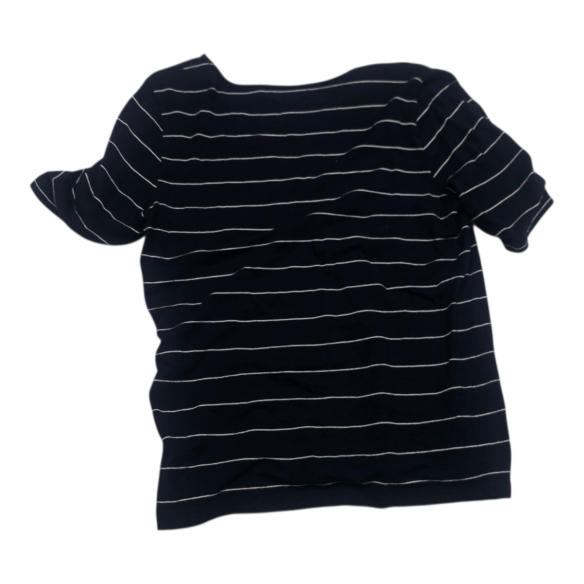 Blusa Ralph Lauren Grande Rayon Azul Marino Manga Corta