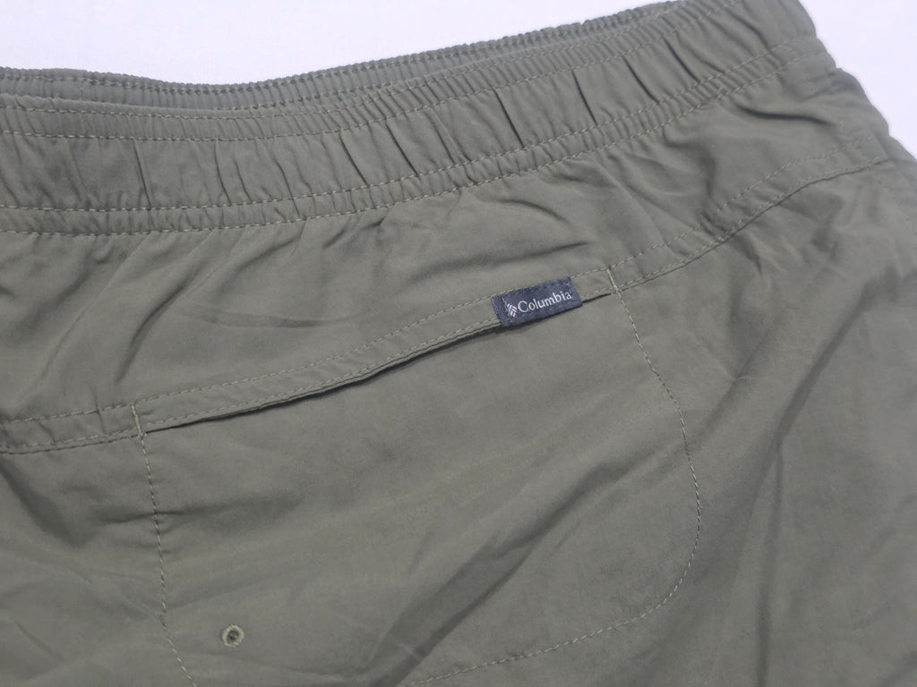 Short Columbia De Mujer Extra Grande Color Verde