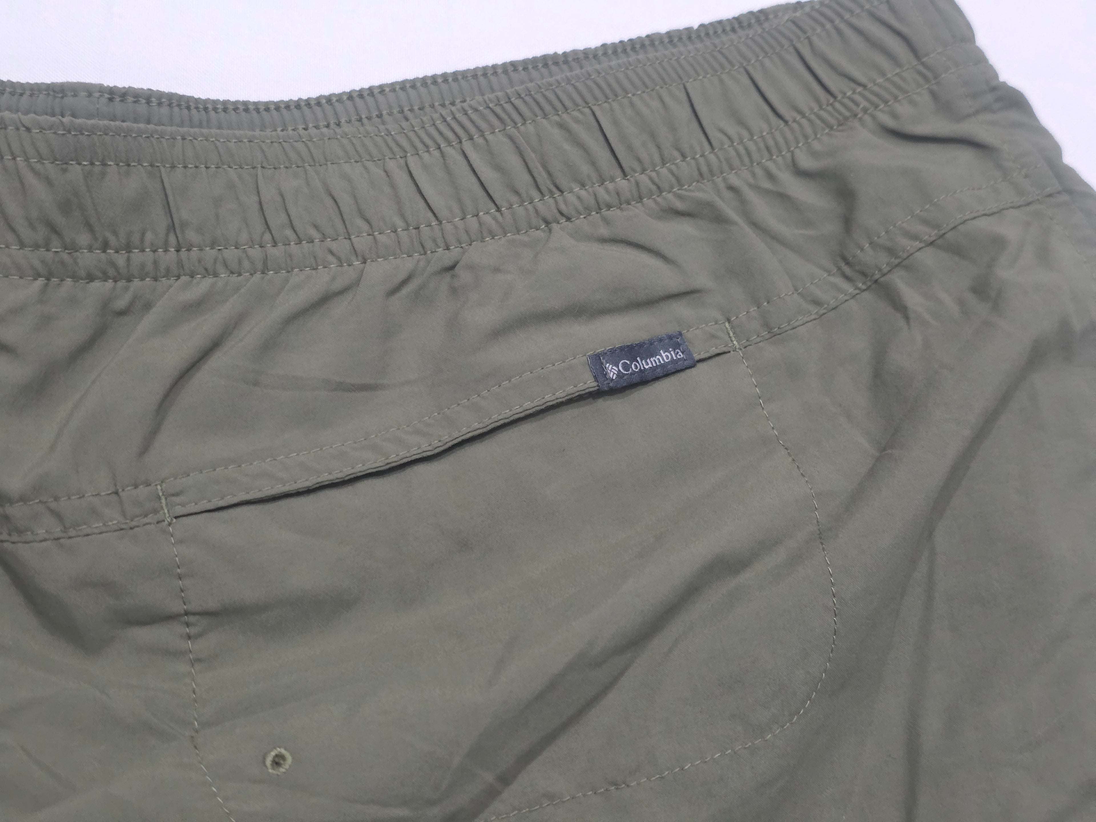 Short Columbia De Mujer Extra Grande Color Verde