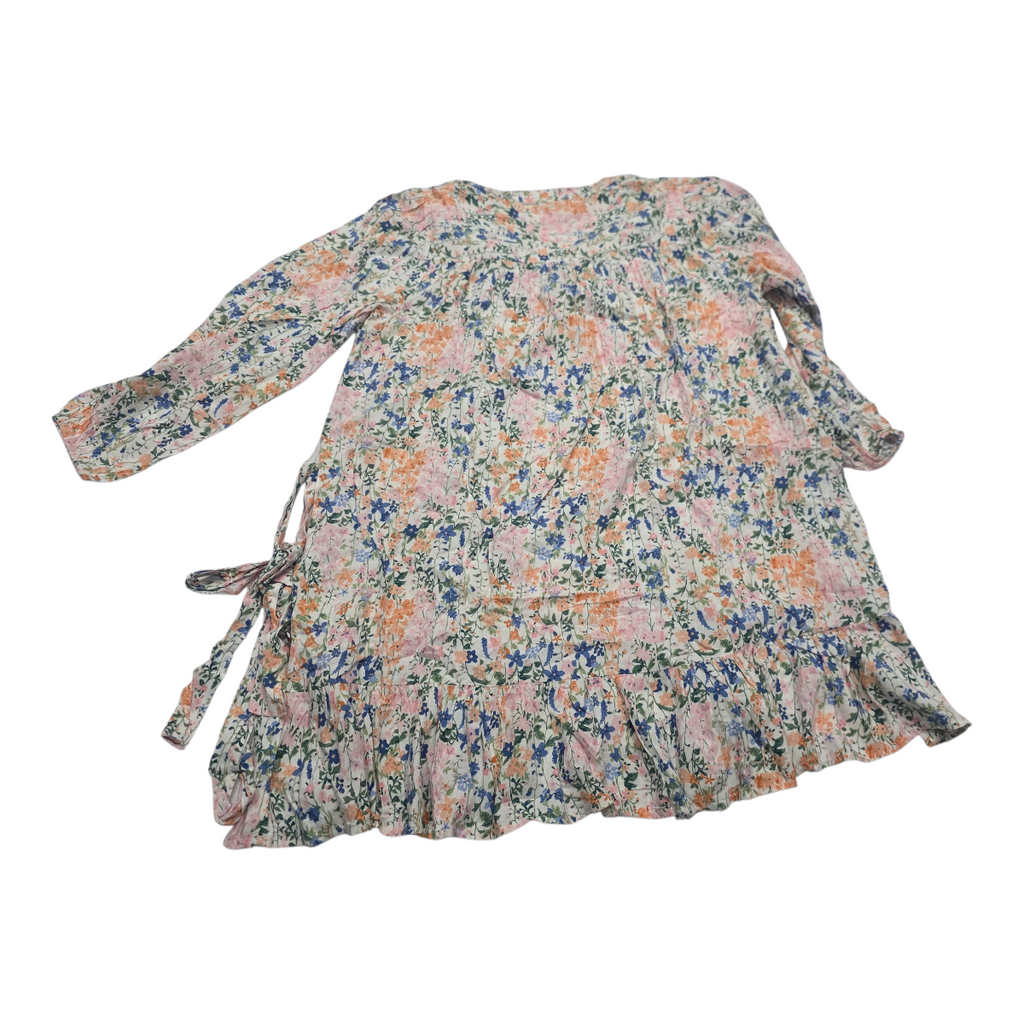 Blusa Tommy Hilfiger Mujer Extra Grande Floreada Azul/rosa