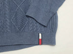 Sueter Tommy Hilfiger De Mujer Azul Acero Extra Grande