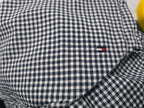 Blusa Tommy Hilfiger De Mujer Extra Cuadros Azules