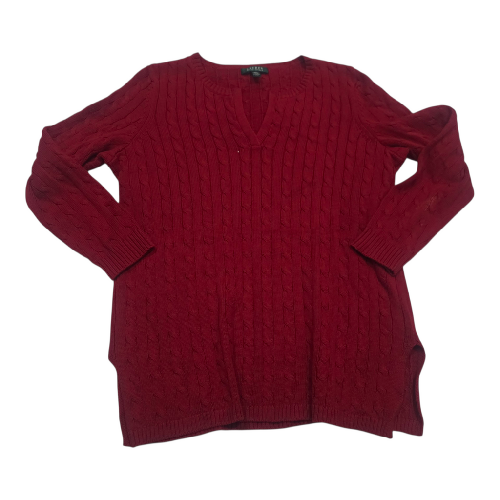 Sueter Ralph Lauren Talla 1x Color Rojo De Mujer