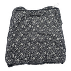 Blusa Michael Kors De Flores Talla 1x Azul Marino
