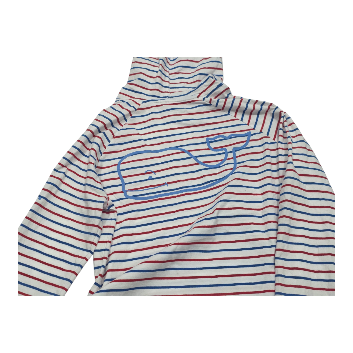 Vestido Vineyard Vines Mujer Extrachica Gorro Blanco Rayado