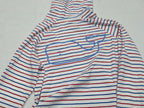 Vestido Vineyard Vines Mujer Extrachica Gorro Blanco Rayado