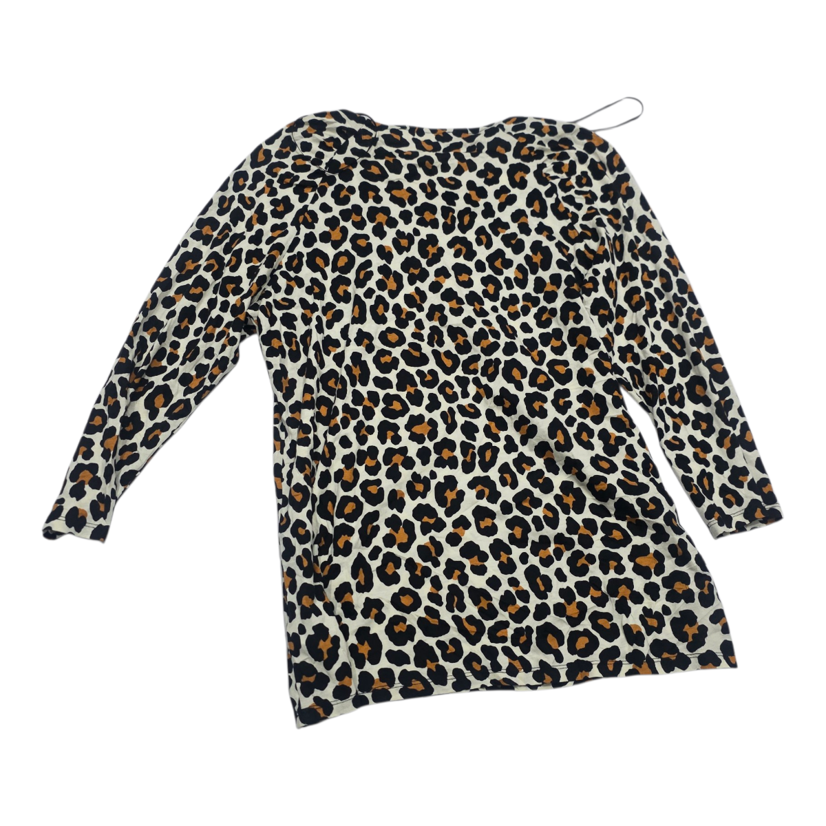 Blusa Michael Kors Animal Print Mujer Grande Manga Larga