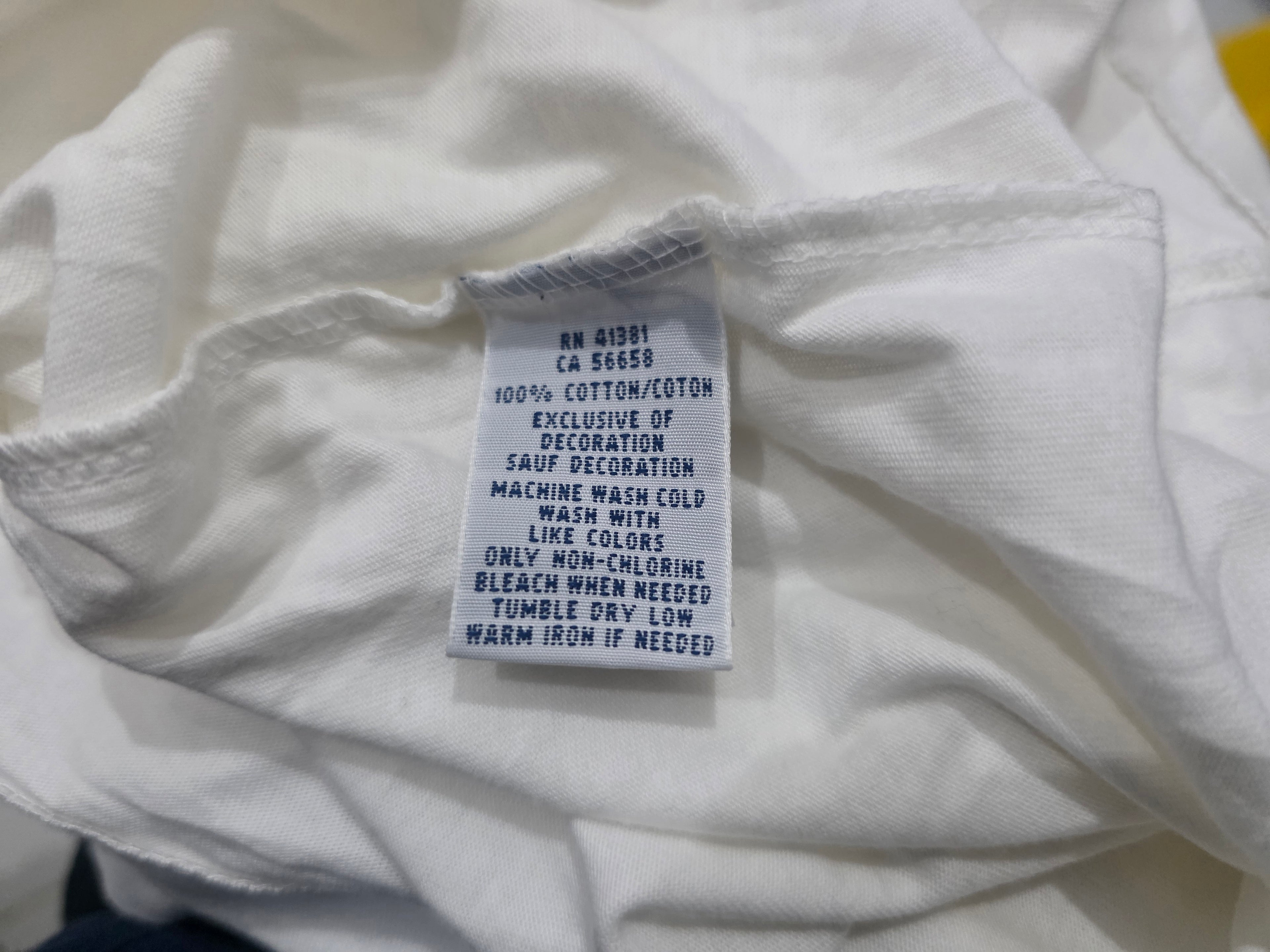 Playera Ralph Lauren Blanca Manga Corta Grande Mujer Poni
