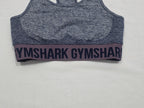 Top Gymshark De Mujer Azul Jaspeado De Mujer Grande