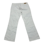 Pantalon Ralph Lauren Mujer Talla 16 Blanco De Mezclilla