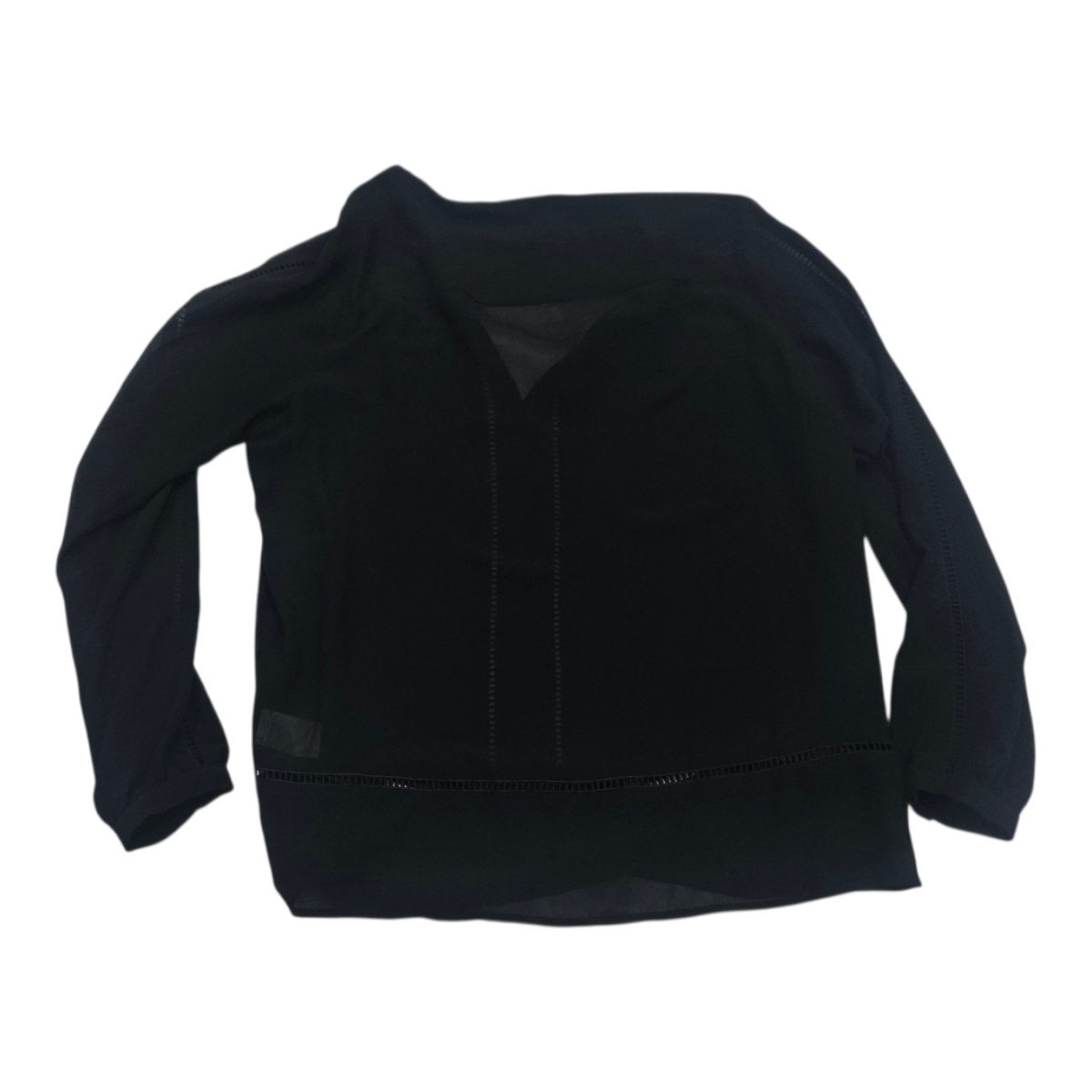 Blusa Michael Kors De Mujer Grande Transparente Color Negro