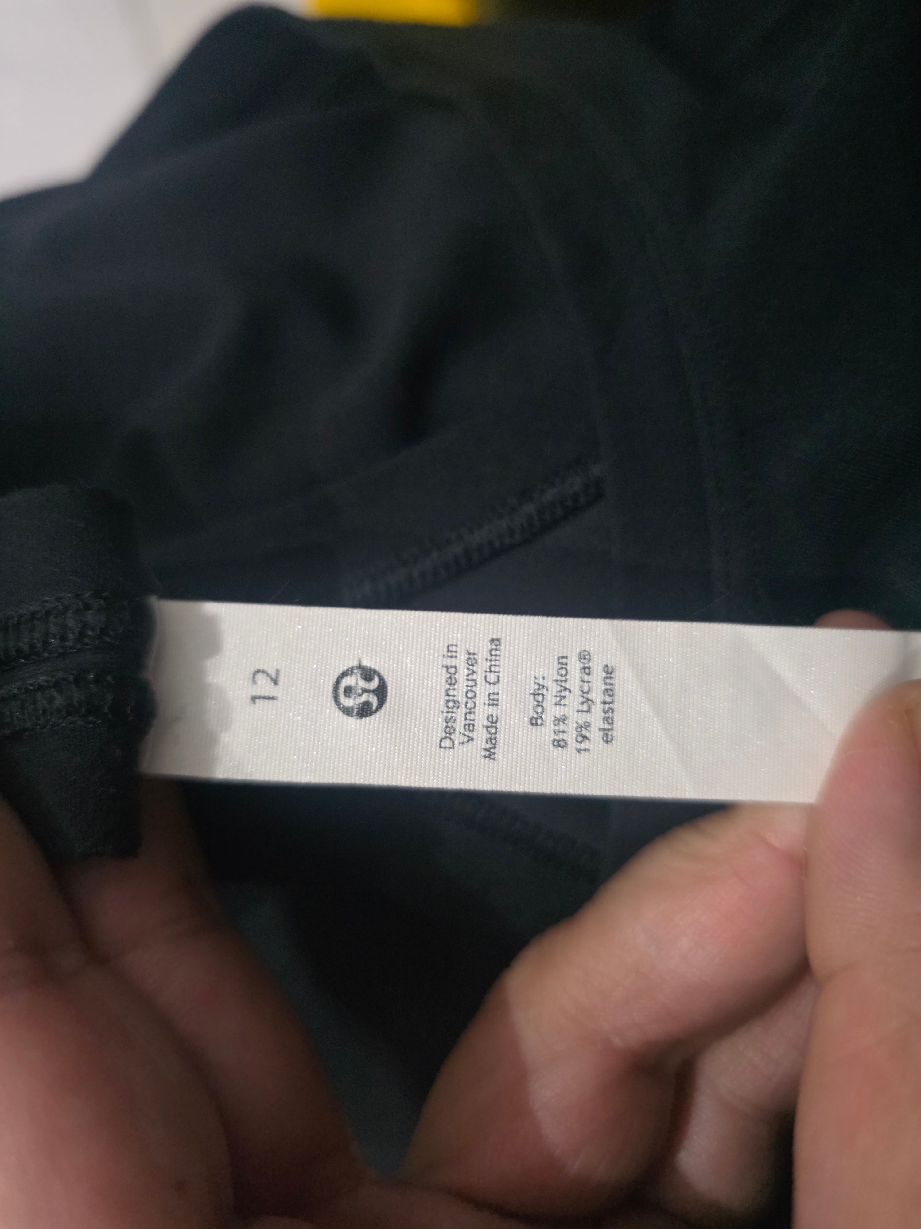 Playera Lululemon De Mujer Talla 12 Color Negro Sin Mangas