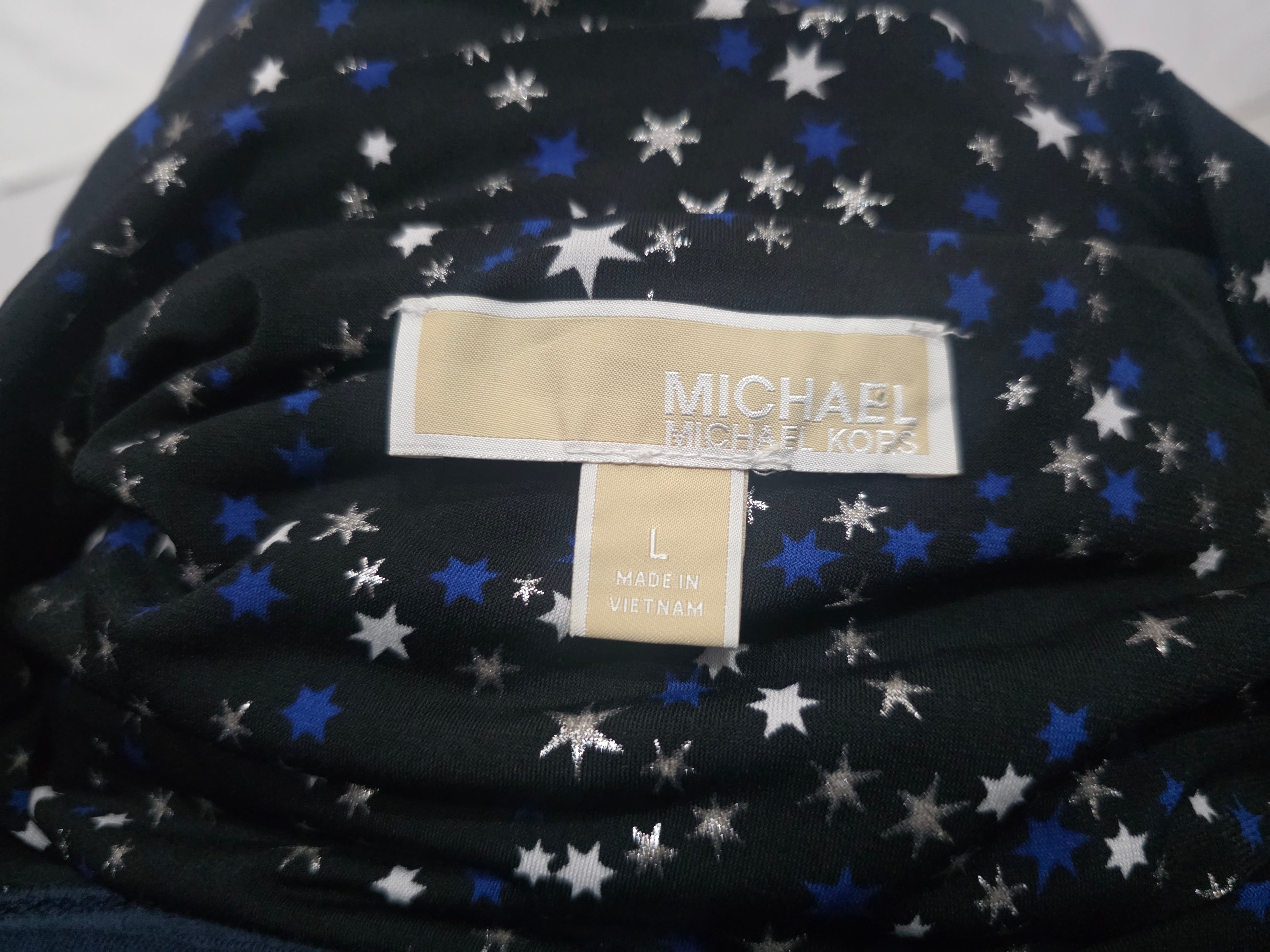 Vestido Michael Kors De Mujer Talla Grande Print Estrellas