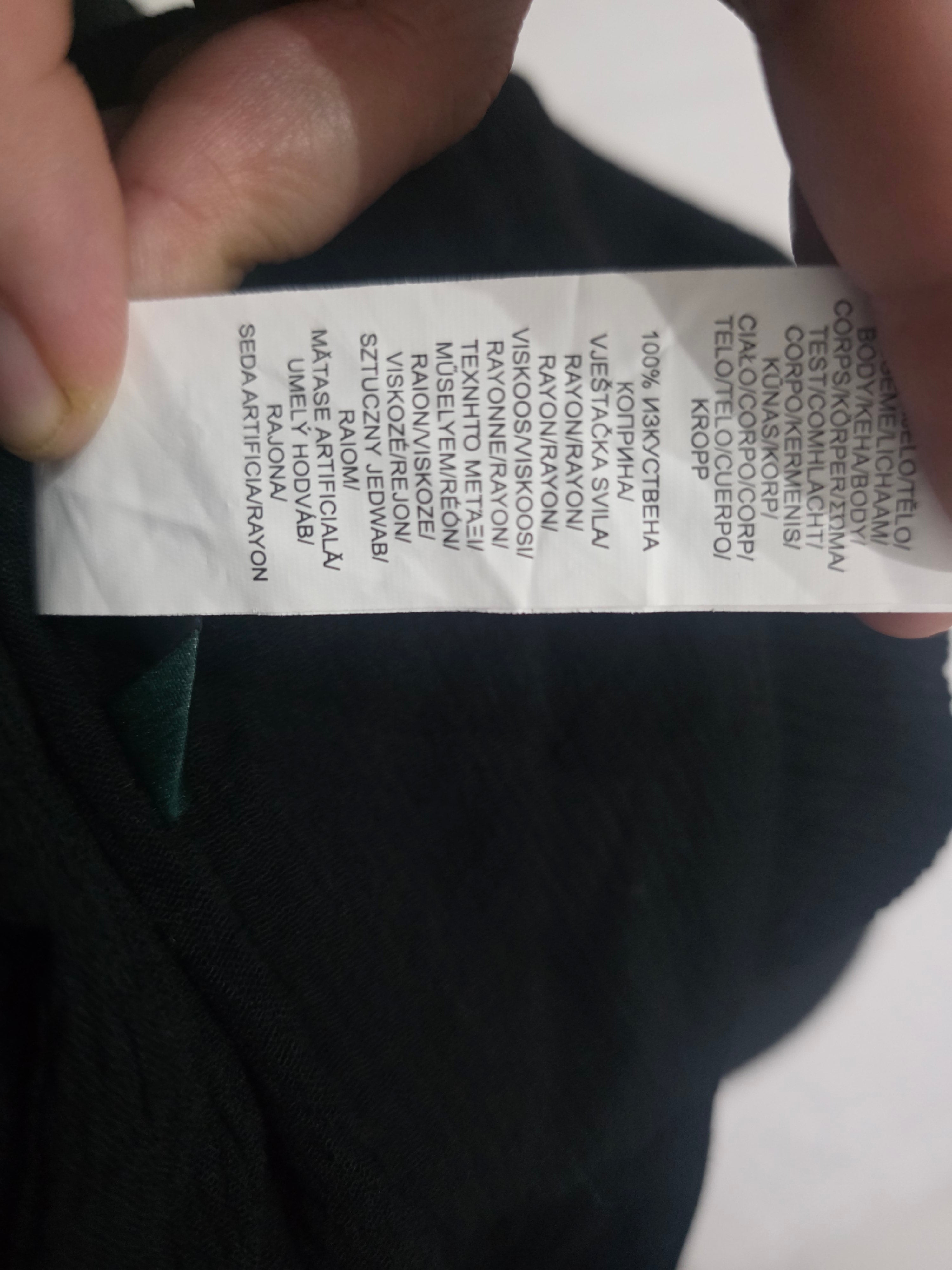 Vestido Playera Ralph Lauren Mujer Extra Grande Color Negro
