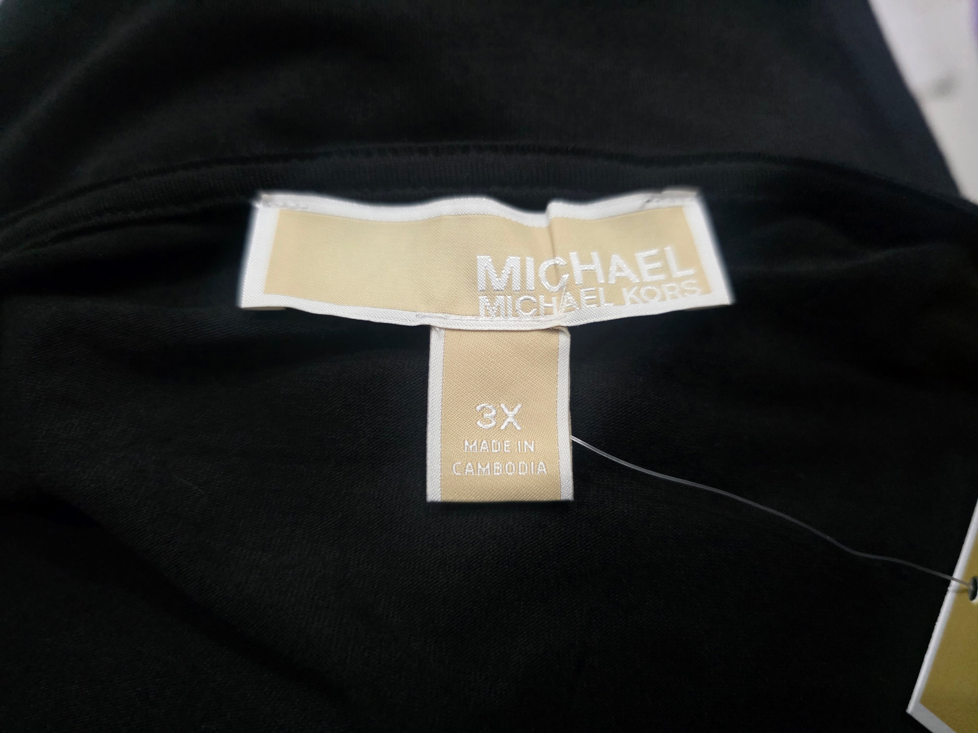 Blusa Michael Kors De Mujer Talla 3x Color Negro