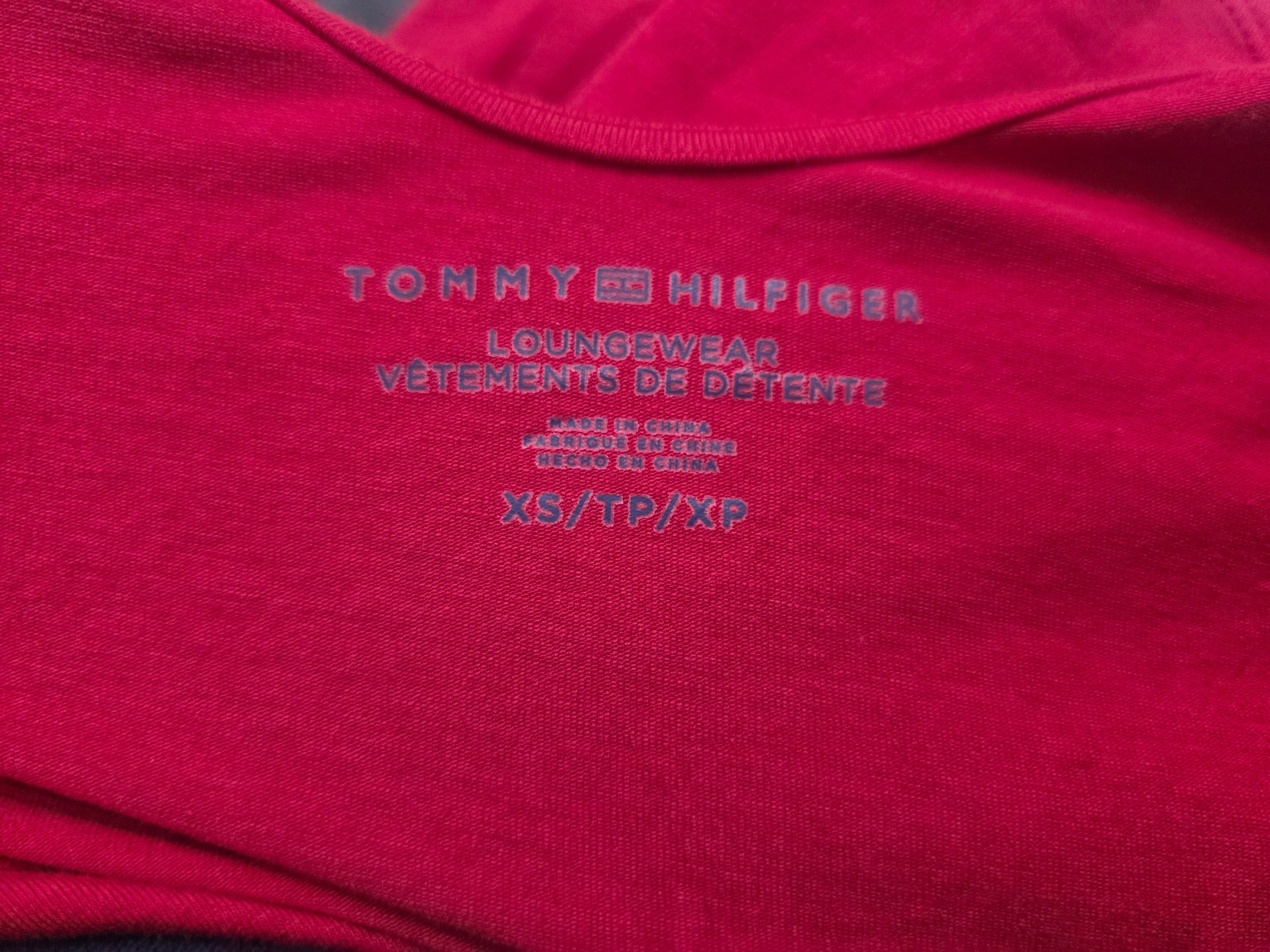 Playera Lounge Wear Tommy Hilfiger De Mujer Extra Chica