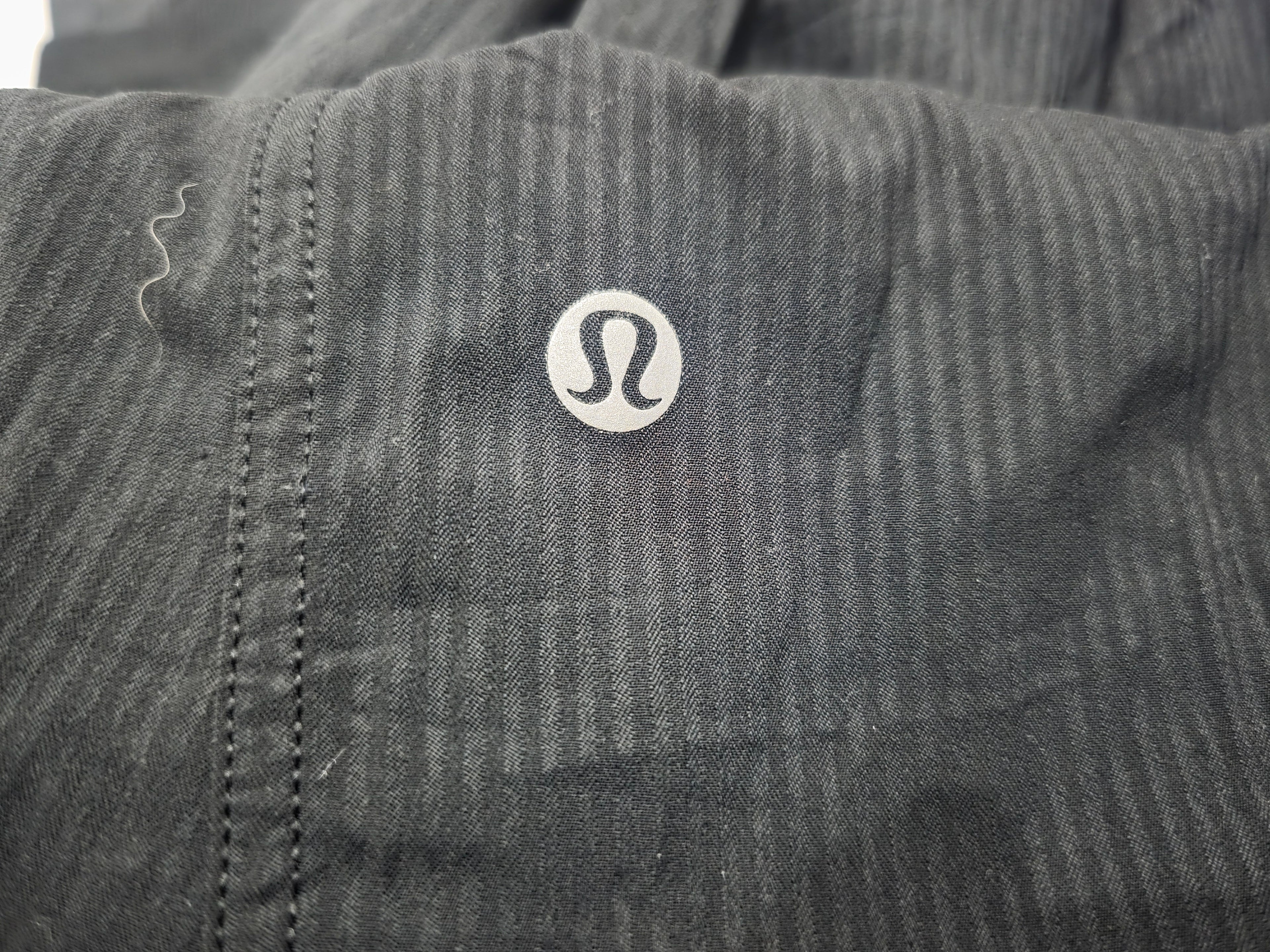 Pants Lululemon De Mujer Talla 4 Color Negro/gris