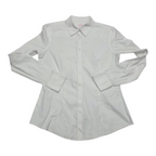 Camisa Brooks Brothers Talla 4 Mujer Blanco Manga Larga