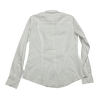 Camisa Brooks Brothers Talla 4 Mujer Blanco Manga Larga