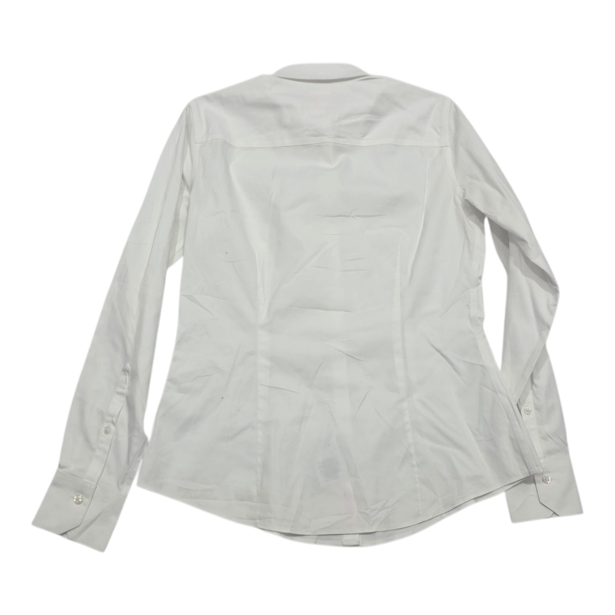 Camisa Brooks Brothers Talla 4 Mujer Blanco Manga Larga