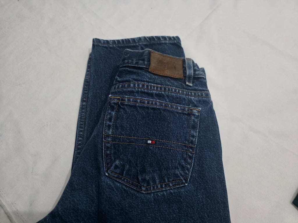 Pantalon Tommy Hilfiger De Mujer Talla 6 Azul De Mezclilla