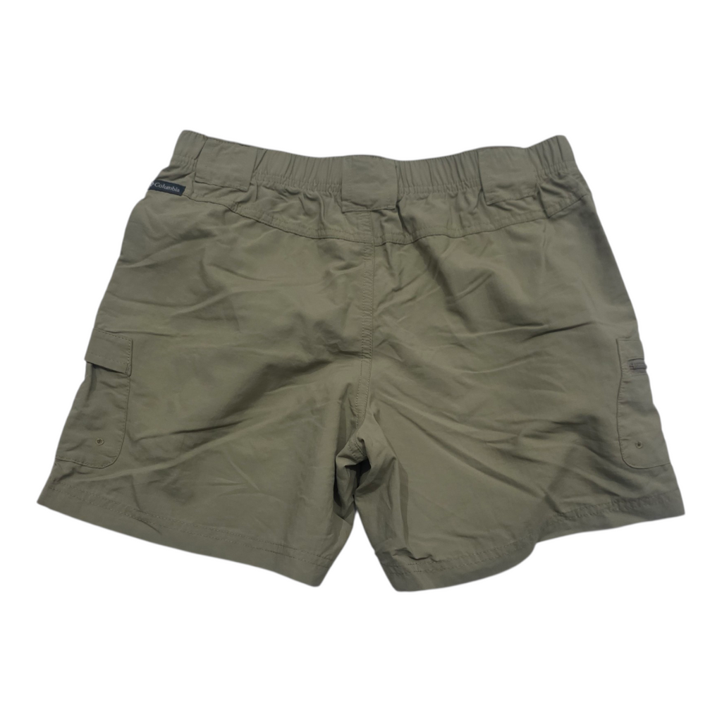 Short Columbia De Mujer Talla Chica Color Cafe