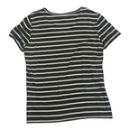 Playera Tommy Hilfiger Mujer Chica Color Verde Oliva Rayada