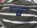 Playera Tommy Hilfiger Mujer Chica Color Verde Oliva Rayada
