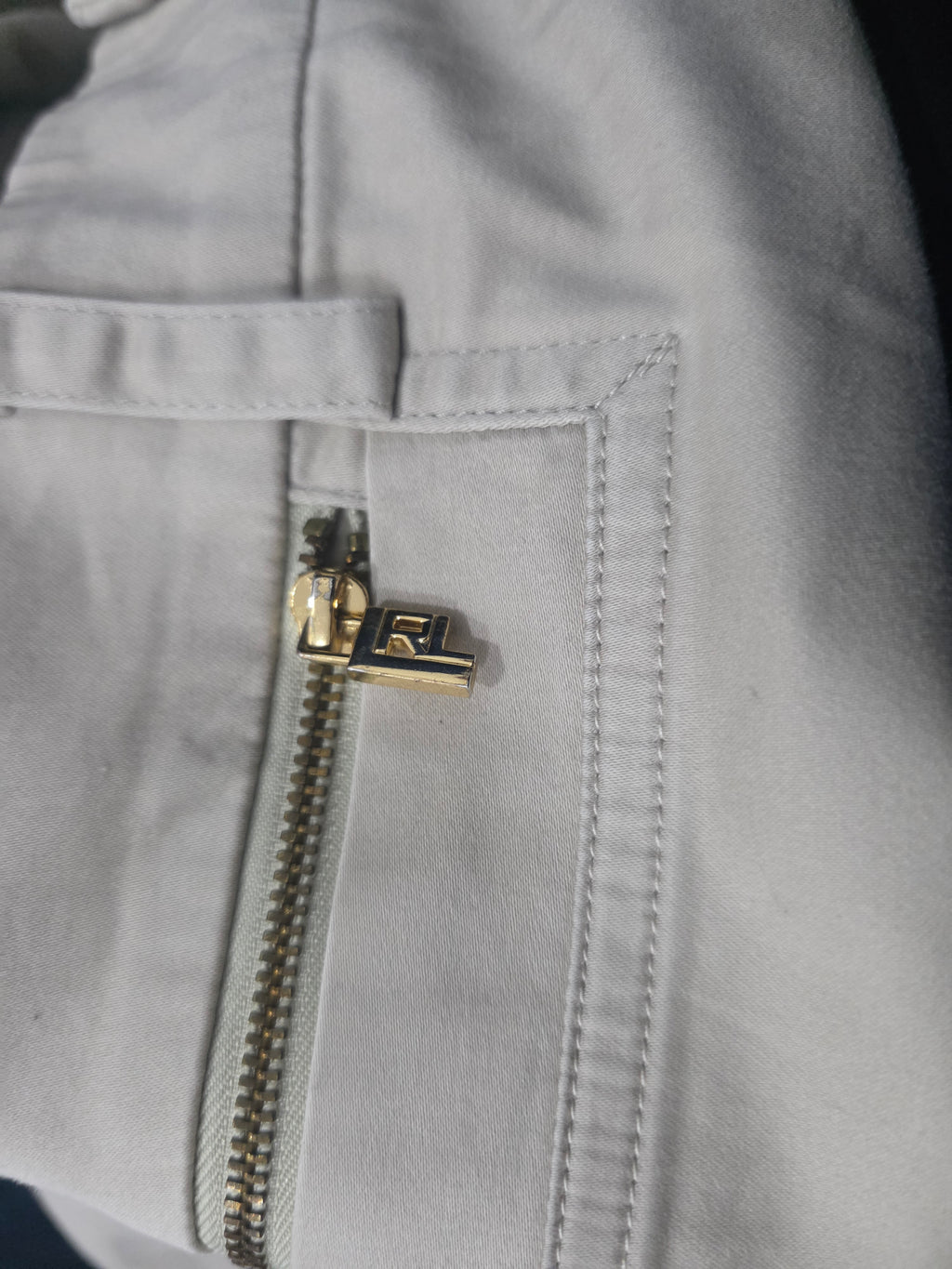 Pantalon Ralph Lauren Talla 4 De Mujer Cafe Claro