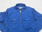 Camisa De Cierre Michael Kors Azul Mujer Manga Larga Chica